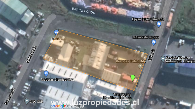 G&eacute;nesis N&ordm;39, Parque Industrial Recondo - Luz Propiedades