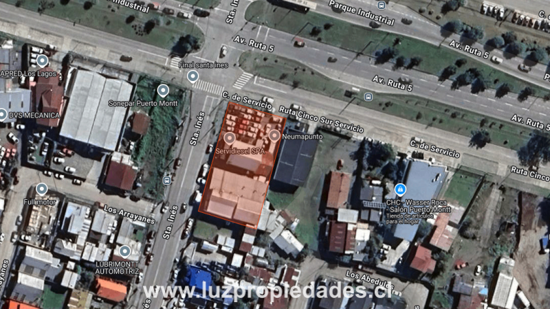 Santa Ines N°603, esquina Parque Industrial - Luz Propiedades
